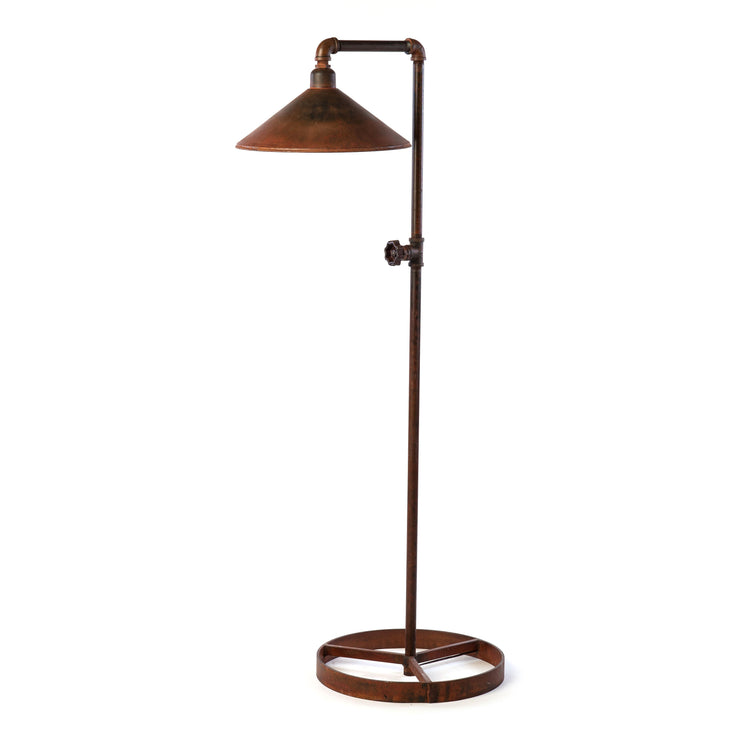 PIPE AND SHADE FLOOR LAMP