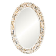 Oval Oyster Shell Mirror