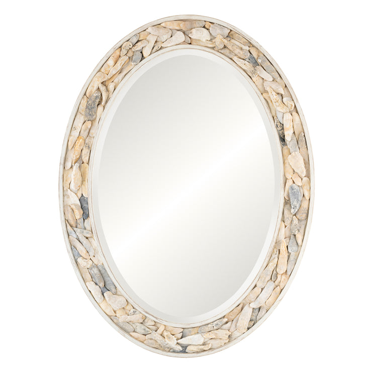 Oval Oyster Shell Mirror