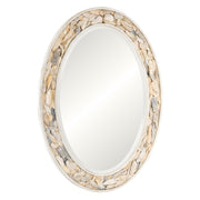 Oval Oyster Shell Mirror