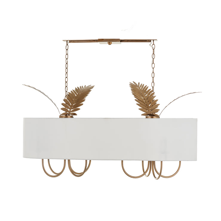 NAPLES OVAL SHADE CHANDELIER