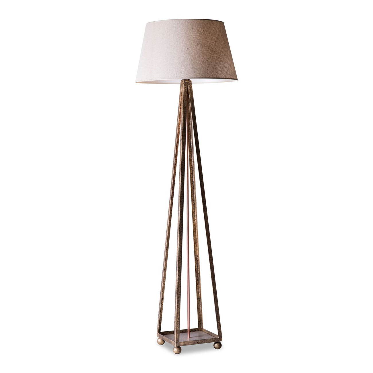 Pyramid floor hot sale lamp