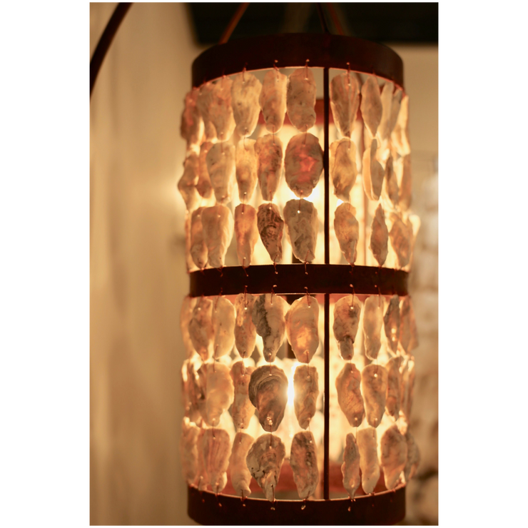 SHELL CYLINDER SCONCE